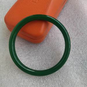 Pulseras Minimalistas de Imitación de Jade en Cristal, Pulseras Delgadas Redondas Multicolores al por Mayor, Joyería de Estilo Chino para Mujer - Product Image 6