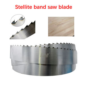 Hoja de sierra de cinta Stellite para cortar madera, tamaño personalizable, para aserraderos y carpintería - Product Image 1