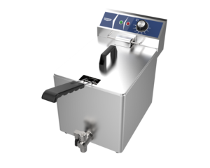 <span class=keywords><strong>Friteuse</strong></span> électrique professionnelle de comptoir <span class=keywords><strong>8L</strong></span> <span class=keywords><strong>avec</strong></span> valve de <span class=keywords><strong>vidange</strong></span> pour frites - Product Image 1