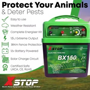 Électrificateur d'énergie <span class=keywords><strong>solaire</strong></span> 1.5J <span class=keywords><strong>pour</strong></span> le bétail Électrificateur de clôture électrique à <span class=keywords><strong>batterie</strong></span> <span class=keywords><strong>solaire</strong></span> - Product Image 2