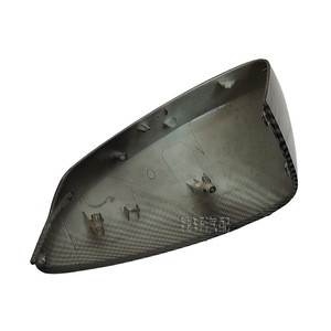 Carbon Fiber Rearview <b>Mirror</b> Cover For Audi A3 S3 RS3 2021 2025 Full Set Upper Shell <b>Plastic</b> Material - Product Image 5
