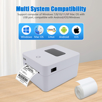 YHDAA haute qualité 4 pouces Auto Cutter étiquette Machine d'impression 110mm bureau code à barres POS imprimante thermique en Stock