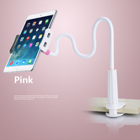 Support de téléphone flexible et pliable, pince fixe pour accrocher à la maison, sur la table de bureau, multifonctionnel