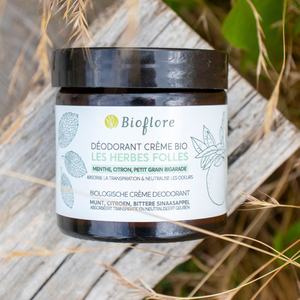 Desodorante en Crema Bioflore Wild Grass, Natural y Orgánico, Control Efectivo del Olor, Manteca de Karité, Cera de Abejas, Limón, Menta - Product Image 5