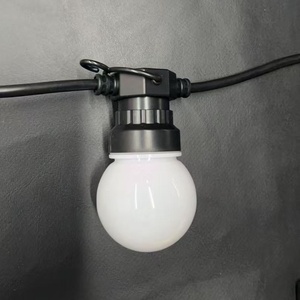 Guirlande lumineuse G50 incassable, étanche IP67, lumières suspendues pour jardin, véranda, patio, camping, fête - Product Image 1