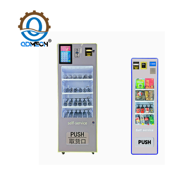 Compact Desktop Vending Machine Small Business Mini Food Drinks Selling Machine With Cooling