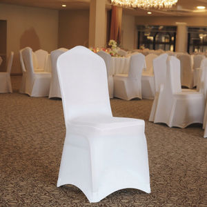 เก้าอี้งานแต่งงาน100ชิ้นผ้าคลุมยืดผ้าสแปนเด็กซ์สำหรับร้านอาหารงานเลี้ยงโรงแรมทานอาหารสากลที่คลุมเก้าอี้ - Product Image 1