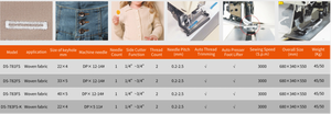 Máquina de <span class=keywords><strong>Coser</strong></span> Ojaladora de Transmisión Directa DS-781F 781FS para Ojales Rectos - Product Image 3