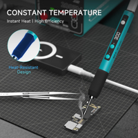 Fer à souder portable RF4 S810 avec écran LCD, réglable, Type-C, chauffage rapide, outil de soudage pour réparation de PCB, téléphone, électronique DIY