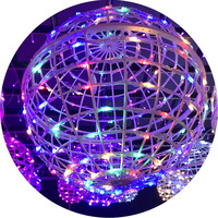 Boule lumineuse 3d de haute qualité, Offre Spéciale, 20, 50cm, lumières sepaktakraw de noël pour les fêtes de mariage