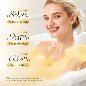 Bolas de sales de <span class=keywords><strong>baño</strong></span> de alta calidad, color amarillo dorado, de 100g (bolas que se hunden) para la limpieza corporal - Product Image 3