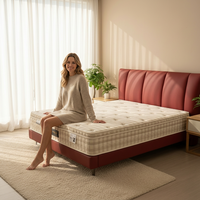 Matelas à ressorts Bonnel mousse gel ultra respirant, technologie fraîcheur, anti-acariens, adapté aux chambres domestiques
