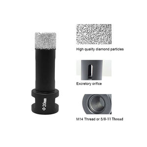 DEYI 6 MM - 68 MM M14 Gewinde Vakuumgelötete Kernbohrer Lochsäge Bohrer Diamantbohrkrone für Feinsteinzeug Fliesen Marmor - Product Image 4