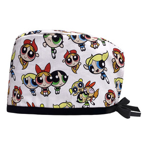 Cappelli Medici Colorati per Donne, Berretti da Lavoro per Infermiere con Fascia Antisudore, Cappelli Elastici Regolabili per Medici nel Settore Sanitario, Berretto OEM - Product Image 1