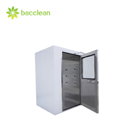 Douche d'air portable en acier inoxydable de classe 100 pour salle blanche de l'industrie alimentaire à prix abordable