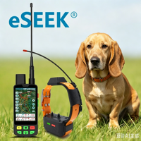 Collier de suivi GPS industriel pour chien avec batterie 18650 de 6400 mAh et système de charge par boucle - Compatible Android 4G