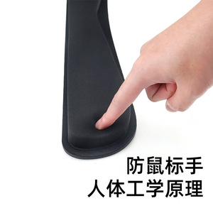 סיטונאי קידום מכירות ארגונומי ארוך משענת שורש כף יד משטח עכבר כרית כף יד קצף זיכרון מקלדת מקלדת עכבר סט משטח עכבר קטן MOQ לוגו מותאם אישית - Product Image 3