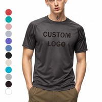 Maillot d'entraînement personnalisé en polyester pour hommes et femmes, séchage rapide, respirant, t-shirt de fitness pour la salle de sport, fabricant de vêtements de sport OEM ODM
