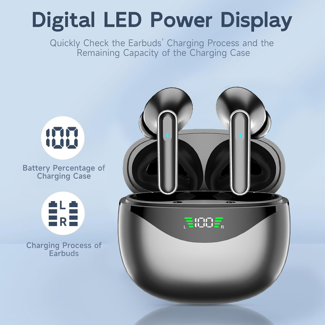 LINX 2026 Black OEM High Quality Mini Sport Wireless Earphone Stereo Music Earphones