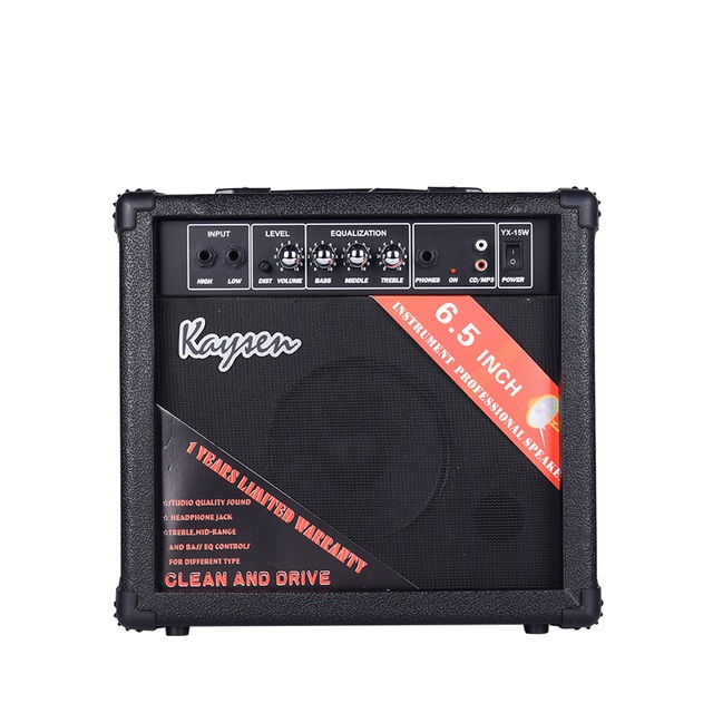 Electric Guitar Amplifier 15 Watt Speaker for Guitar
