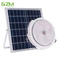 Plafonnier rond étanche Ip65 à montage en surface de conception moderne 25w 50w 100w 200w 300w 500w plafonnier solaire LED