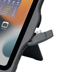 Nuova Custodia Tastiera USB-C Cablata OEM con Trackpad per <span class=keywords><strong>iPad</strong></span> 10ª/11ª (A16)/12ª Generazione, con Cerniera e Supporto, Jack da 3,5mm, Grigia - Product Image 2