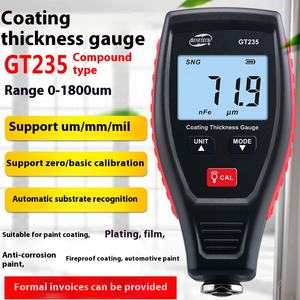 مقياس سمك الطلاء GT235 المحمول ، أداة قياس سمك طبقة الطلاء الحديدية المستعملة من الألومنيوم - Product Image 2