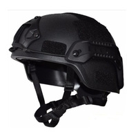 Casque tactique ABS MICH 2000 haute résistance avec rails latéraux de montage NVG fabriqués en usine pour la protection du jeu CS de recherche de sauvetage d'entraînement