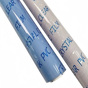 Rollo de Vidrio Flexible de PVC Weiming Plastics, Grosor de 0.025-5mm, Ancho de 2.7m, Transparente, para Protección de Mesas - Product Image 2