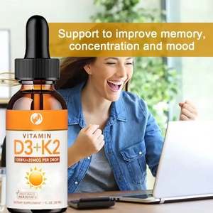 Suplementos Solilan OEM HALAL de Vitamina D3 K2 en Gotas Líquidas, Magnesio, Calcio, Salud Ósea e Inmunológica, 50000 UI de Vitamina D3 K2 en Gotas - Product Image 5