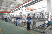 Machine à glaçons industrielle de 3 tonnes en acier inoxydable SUS304 avec commande tactile PLC pour usage commercial