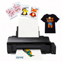 Nouvelle imprimante à sublimation à jet d'encre L11058 pour ordinateur de bureau, 4 couleurs, tête unique, impression directe sur tissu, flex pour maillot de basket-ball, cordon, A3