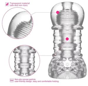 Masturbateur réaliste 3D souple pour hommes, avec vagin profond et anus, jouet sexuel pour adultes - Product Image 6