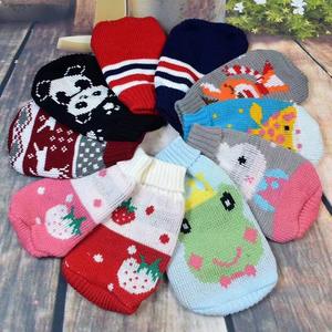 Ropa para Mascotas al por Mayor Suéter Personalizado para Perro Suéter para Gato Ropa Cálida de Ganchillo Tejida para Perro Suéter de Punto para Perro - Product Image 1