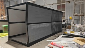 Nhà máy cung cấp trực tiếp Modular gấp nhà 20ft văn phòng dễ dàng lắp ráp gấp xây dựng <span class=keywords><strong>container</strong></span> nhà - Product Image 4