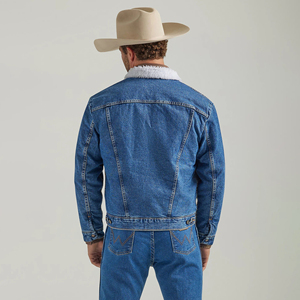 Vestes <span class=keywords><strong>en</strong></span> <span class=keywords><strong>jean</strong></span> pour hommes de haute qualité fabriquées <span class=keywords><strong>en</strong></span> usine - Vestes <span class=keywords><strong>en</strong></span> <span class=keywords><strong>jean</strong></span> de style western - Manteaux pour hommes - Vestes décontractées - Product Image 2