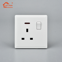 Prises électriques et prises de courant d'usine, prise de courant 13a au design simple et de haute qualité pour les normes anglaises