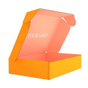Venta caliente de tamaño personalizado fuerte cartón corrugado impresión Logo papel Kraft Mailer envío caja de embalaje para la aprobación - Product Image 1