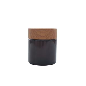 Offre Spéciale naturel avec pot cosmétique rond de couvercle en <span class=keywords><strong>bois</strong></span> de bambou - Product Image 5