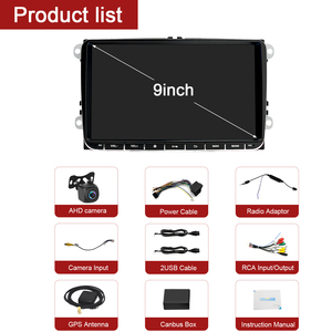 Autoradio Android pour Volkswagen Tiguan Gen 1 2010-2015 Compatible Carplay Stéréo de Voiture Intégré Wifi Fm Dsp Lecteur Multimédia de Voiture - Product Image 6