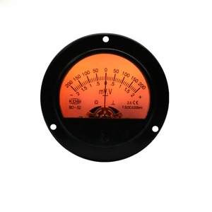 Bảng Điều Khiển Kim Tròn Đèn Nền <span class=keywords><strong>Led</strong></span> BO-52 DC +-200mV +-200mV/ 2V Thiết Kế Mới Đồng Hồ VU - Product Image 1