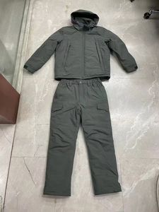 ชุดยูนิฟอร์มลายพรางสีเขียว DF F7 สำหรับฤดูหนาว ชุด CP FG ลายพรางสีเขียวขี้ม้า แจ็คเก็ตและกางเกงบุผ้ากันหนาวสีดำเขียว - Product Image 4