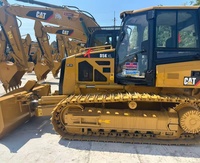 Bulldozer sur chenilles Caterpillar D5K d'occasion, moteur CAT d'origine, Bulldozer CAT D5K LGP d'occasion, Petit bulldozer sur chenilles Cat D5K
