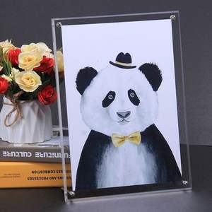 Acrílico Jery digital magnético video foto marco vitrina montado en la pared flotante sin marco <span class=keywords><strong>collage</strong></span> para exhibición - Product Image 1