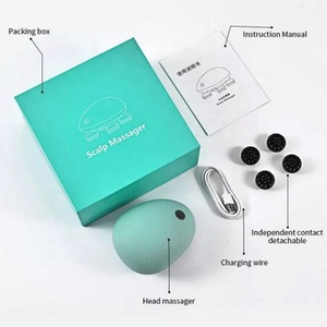 Masseur Électrique pour Cuir Chevelu, Imitant le Massage Manuel à Quatre Doigts, Appareil de Massage Portable pour Animaux de Compagnie - Product Image 4