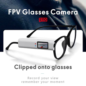 Xách tay Mini Wifi kính máy ảnh 0.96 inch IPS màn hình màu Wifi app điều khiển không dây 110 độ vlog Camera hành động - Product Image 4