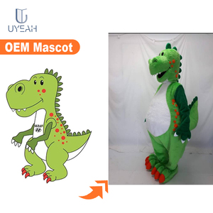 Disfraces promocionales de Mascota de <span class=keywords><strong>dragón</strong></span> <span class=keywords><strong>chino</strong></span> de canguro de peluche lindo personalizado para comercial - Product Image 5