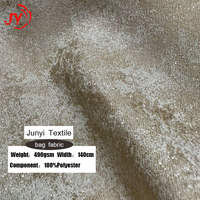 Tissu jacquard double face 100 % polyester, bronzage or, style européen, occultant, en tweed, 490 g/m², pour vêtements de filles et articles de luxe pour la maison