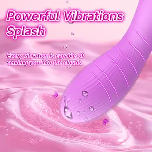 Leistungs starker 10-Modus-Elektromassagegerät Wiederauf ladbarer G-Punkt-Vibrations stab für Erwachsene Neuheit Sexspielzeug für Sie - Product Image 4