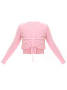 Nuevo suéter de manga larga con cordones para niñas <span class=keywords><strong>Ballet</strong></span> Dance niños suéter - Product Image 2